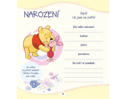Egmont Medvídek Pú Moje první knížka CZ verzia