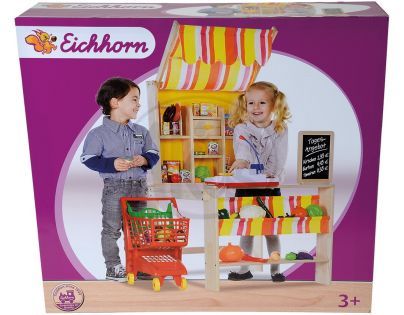 Eichhorn Dřevěný obchod 115 cm - Poškozený obal