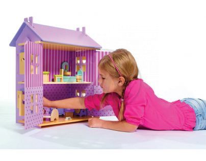 Eichhorn S 2497 - Domeček pro panenky dřevěný