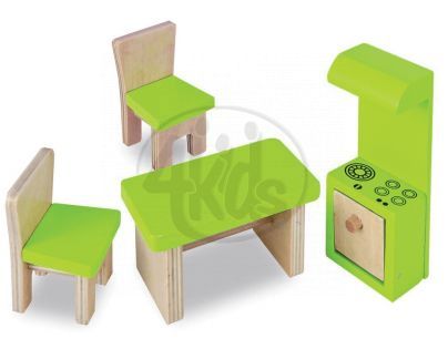 Eichhorn S 2497 - Domeček pro panenky dřevěný