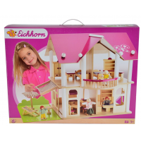 Eichhorn Drevený domček s nábytkom a bábikami 2