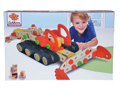 Eichhorn Stavebnice Constructor 200 dílů Rolba
