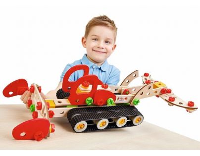 Eichhorn Stavebnice Constructor 200 dílů Rolba