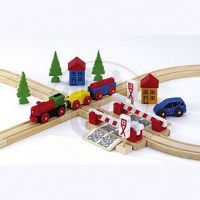 Eichhorn S 2905 - Vláčkodráha osmička s vlakem a přejezdem 2