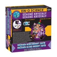 EIN-O Science Úžasné krystaly Růženín nebo modrý safír EIN-O Science Úžasné krystaly Růženín nebo modrý safír