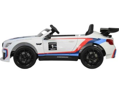 Elektrické auto BMW M6 GT3 bílé