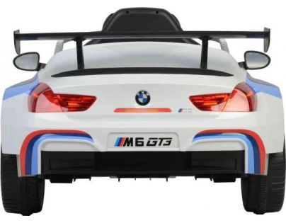 Elektrické auto BMW M6 GT3 bílé