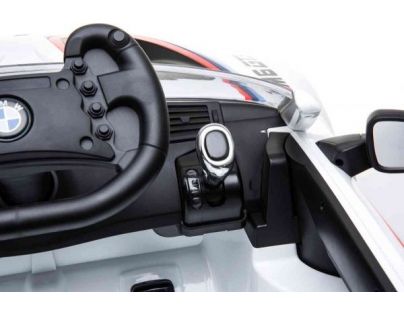 Elektrické auto BMW M6 GT3 bílé