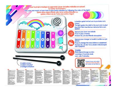 Lexibook Elektronický xylofón so svetlami