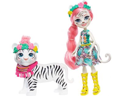 Enchantimals bábika s veľkým zvieratkom Tadley Tiger a Kitty