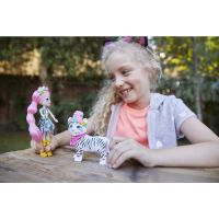 Enchantimals bábika s veľkým zvieratkom Tadley Tiger a Kitty 6