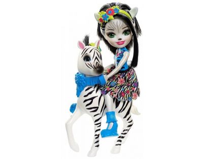 Enchantimals bábika s veľkým zvieratkom Zebra