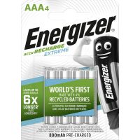 Energizer EXTREME Nabíjacia batéria AAA 800 mAh 4pack