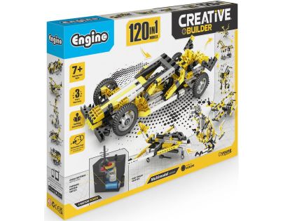 Engino Creative Builder 120 modelov s motorkom