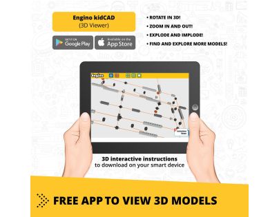 Engino Creative Builder 120 modelov s motorkom