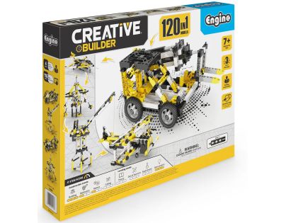 Engino Creative Builder 120 modelov s motorkom