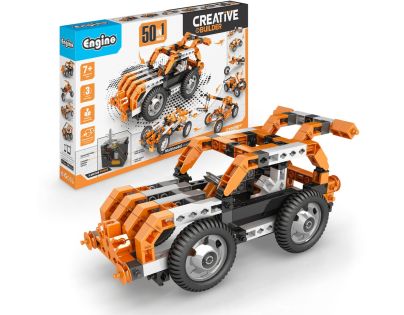 Engino Creative Builder 50 modelov s motorčekom