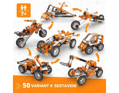 Engino Creative Builder 50 modelov s motorčekom