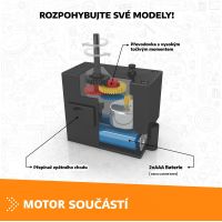 Engino Creative Builder 50 modelov s motorčekom 4