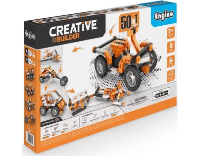 Engino Creative Builder 50 modelov s motorčekom