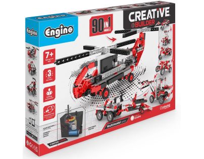Engino Creative Builder 90 modelov s motorkom