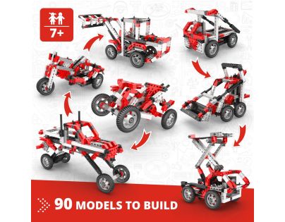 Engino Creative Builder 90 modelov s motorkom