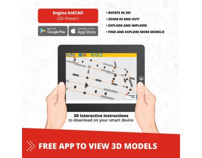 Engino Creative Builder 90 modelov s motorkom