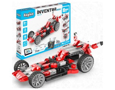 Engino Inventor Závodné auto 10 modelov s motorčekom