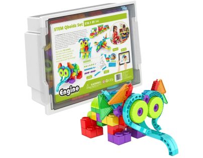 Engino STEM Qboidz Set 1238 dielikov
