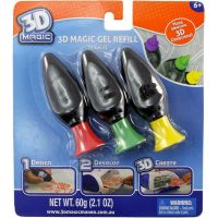 EP Line 3D Magic náhradní náplň 3ks fialová + tm.zelená + žlutá EP Line 3D Magic náhradní náplň 3ks fialová + tm.zelená + žlutá