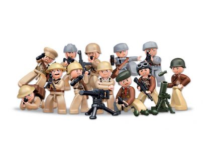 EP Line Figurka vojáci WWII + sběratelská krabička