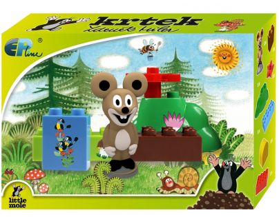 Stavebnice Krtek - sada extras s myškou (02044)