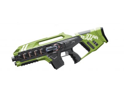 EP Line Laser game Sada s dvomi veľkými zbraňami zelená a modrá