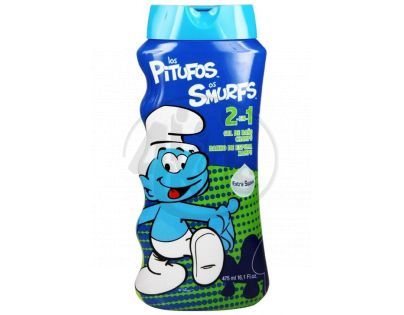 Admiranda 1154 - Šmoulové 2 v 1 475 ml sprchový gel