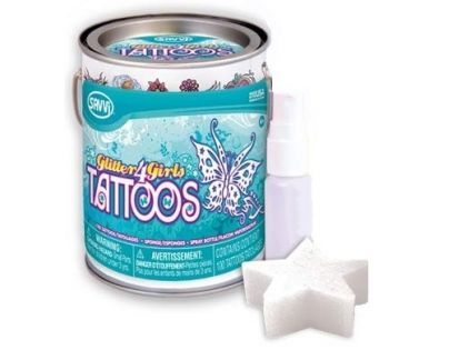 EP Line Savvi Tetování v plechovce Glitter Tattoos 2