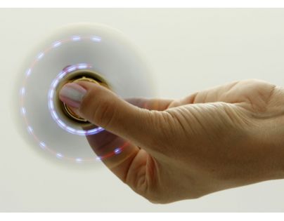 Ep Line Spinner Finger Neon se světlem Tyrkysovo červený