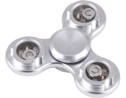Ep Line Spinner kovový so svetlom strieborný