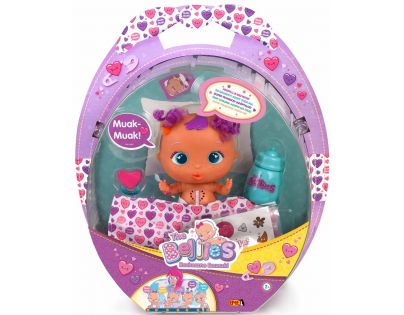 Epee Bellies Sweet Tummies interaktivní panenka s doplňky Muak - Muak 16 cm