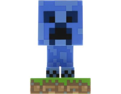 Epee Icon Light Minecraft Creeper modrý