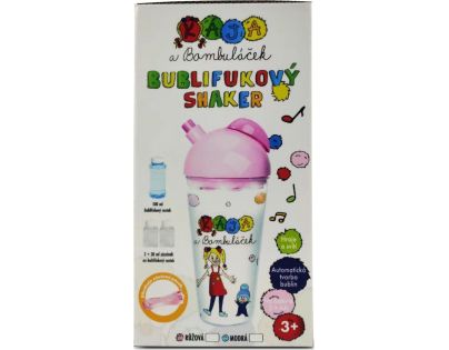 Epee Kája a Bambuláček Bublifukový Shaker růžový