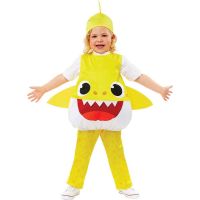 Epee Detský kostým Baby Shark žltý 98 – 104 cm