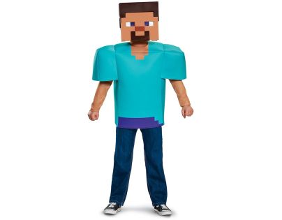 Epee Detský kostým Minecraft Steve 124 - 135 cm - Poškodený obal