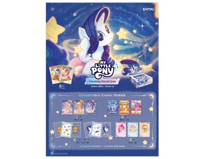 EPEE My Little Pony Friendship Eternal Zberateľské karty Rainbow Edition