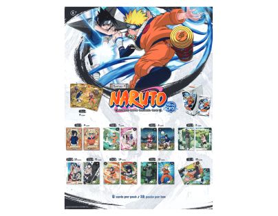 EPEE Naruto Smriti Collectible Zberateľské karty Heaven Scroll