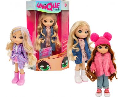 Epee Bábika Unique Eyes farebné pramienky