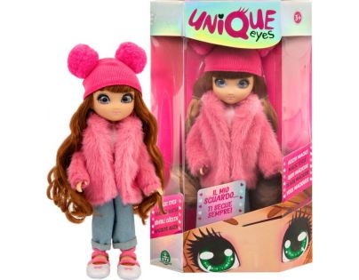 Epee Bábika Unique Eyes hnedovláska