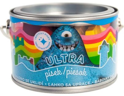 Epee Ultra piesok s glitrami 200 g modrý