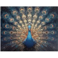 Epee Wooden puzzle Charming peacock 300 dielikov