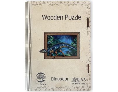 Epee Wooden puzzle Dinosaur A3