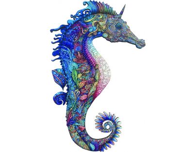 Epee Wooden puzzle Hippocampus Japonicus A3